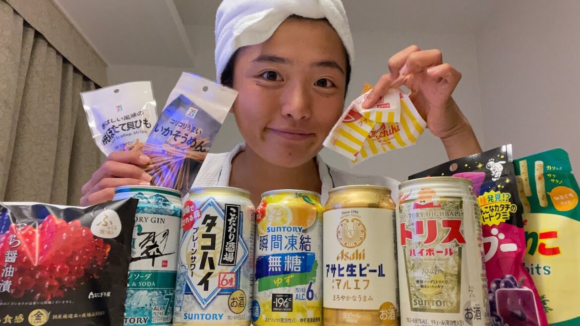 【帰国一発目】コンビニ飯🍙〜留学生は見るな!〜