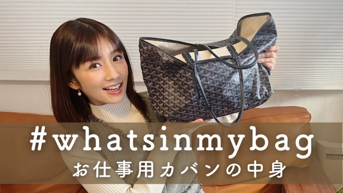 【仕事用カバンの中身】10年使っているカバンがびっくりなことに!