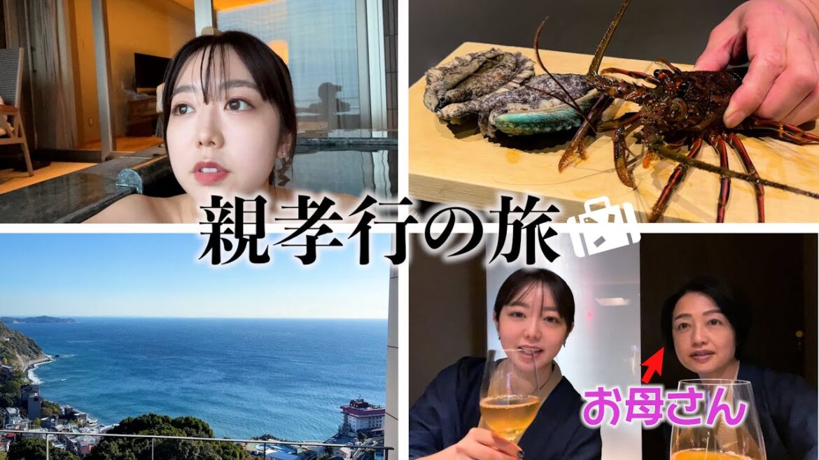 母と2人で熱海奮発旅行に行きました