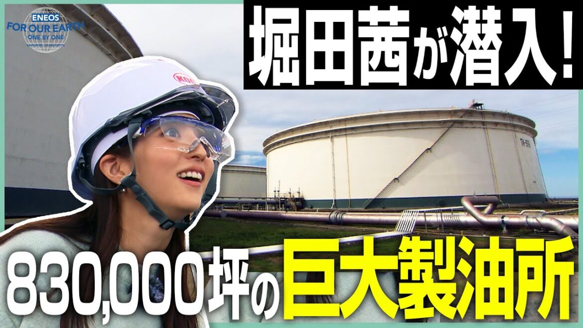 堀田茜が行く!ENEOSの製油所ってどんなとこ? 《 ENEOS FOR OUR EARTH -ONE BY ONE- 》