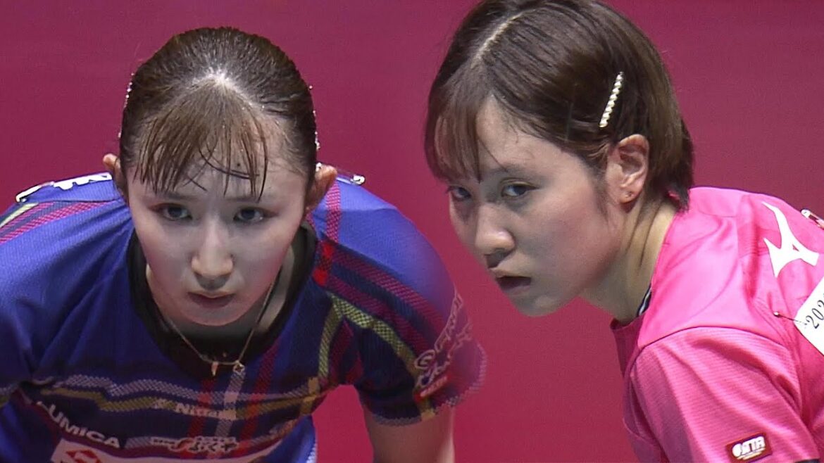 【プレイバック】女子決勝 早田ひな vs 平野美宇|第3回 パリ五輪日本代表選考会 TOP32 女子シングルス