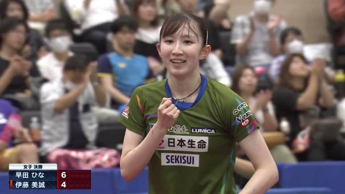 【プレイバック】女子決勝 早田ひな vs 伊藤美誠|第5回 パリ五輪日本代表選考会|Hayata Hina vs Mima Ito【日本語実況解説】