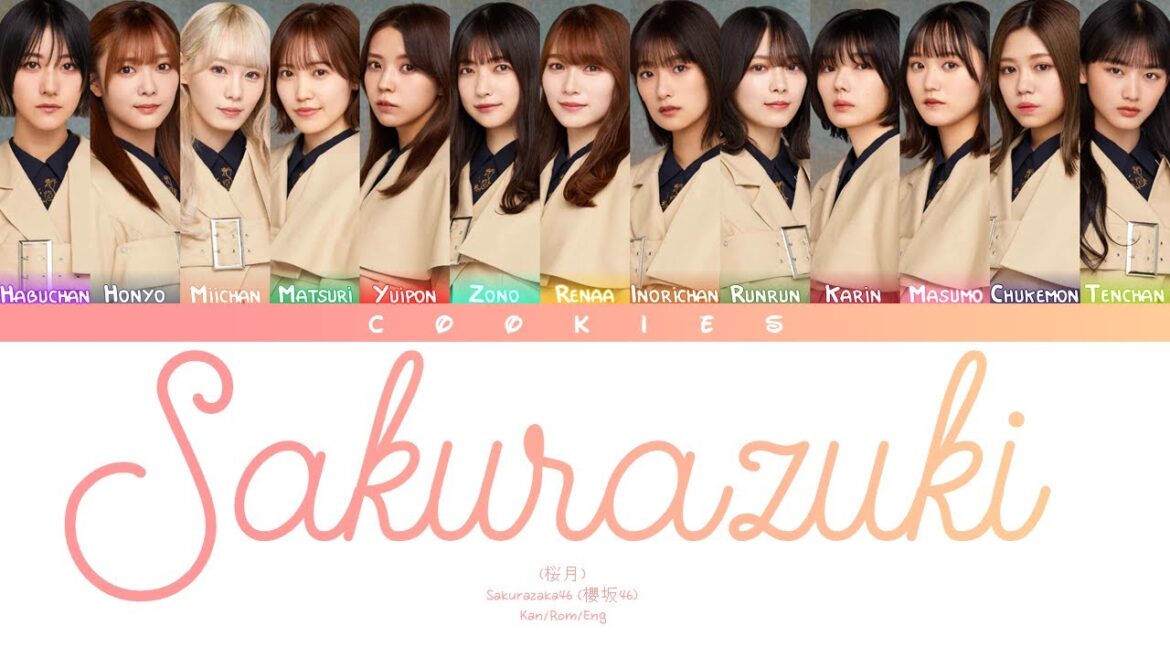 Sakurazaka46 (櫻坂46) – Sakurazuki (桜月) (Kan/Rom/Eng Color Coded Lyrics)