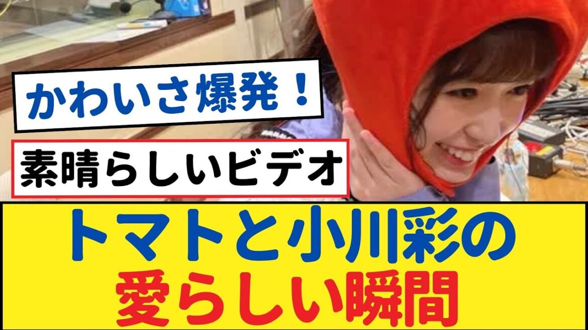 可愛さ爆発!あーやちゃんとトマトの魔法の瞬間を見逃すな!【乃木坂工事中・乃木坂 46・乃木坂配信中】