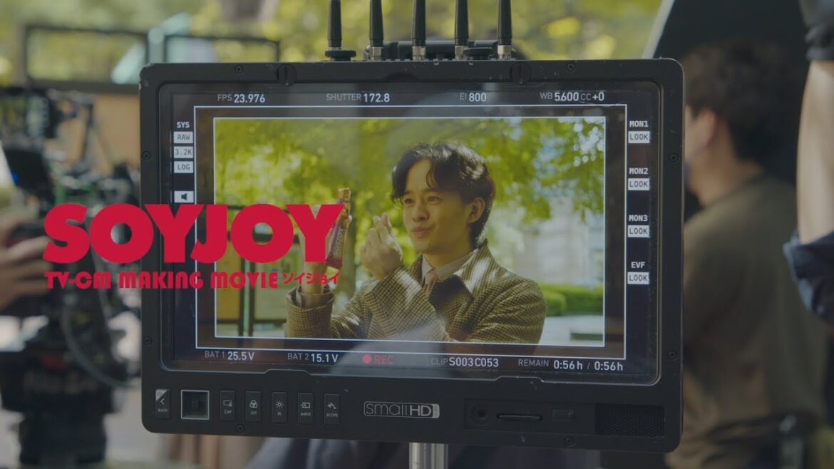 SOYJOY CM |「サツマイモ登場」篇 メイキング