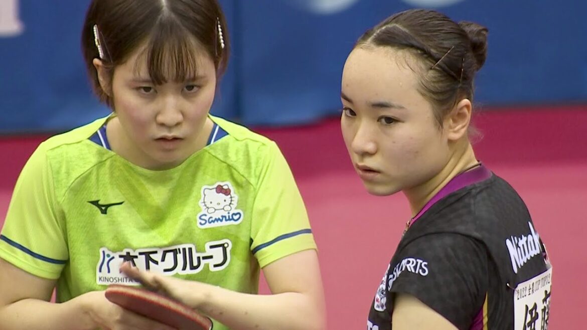 【プレイバック】女子準々決勝 平野美宇 vs 伊藤美誠|第3回 パリ五輪日本代表選考会 TOP32 女子シングルス