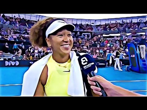 Naomi Osaka funny Interview after tough win against Tamara Korpatsch Brisbane, Australia Jan 1, 2024