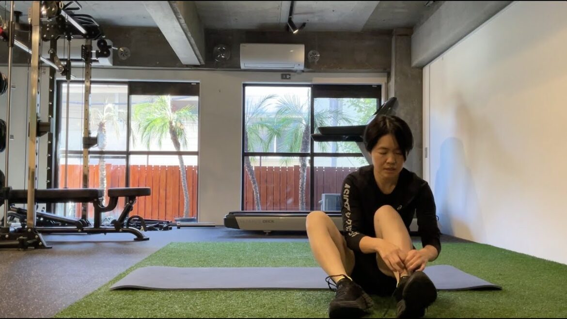 【イモトの日常】いつものジムルーティンを淡々と撮ってみた/俊足で走れる身体作り目指す