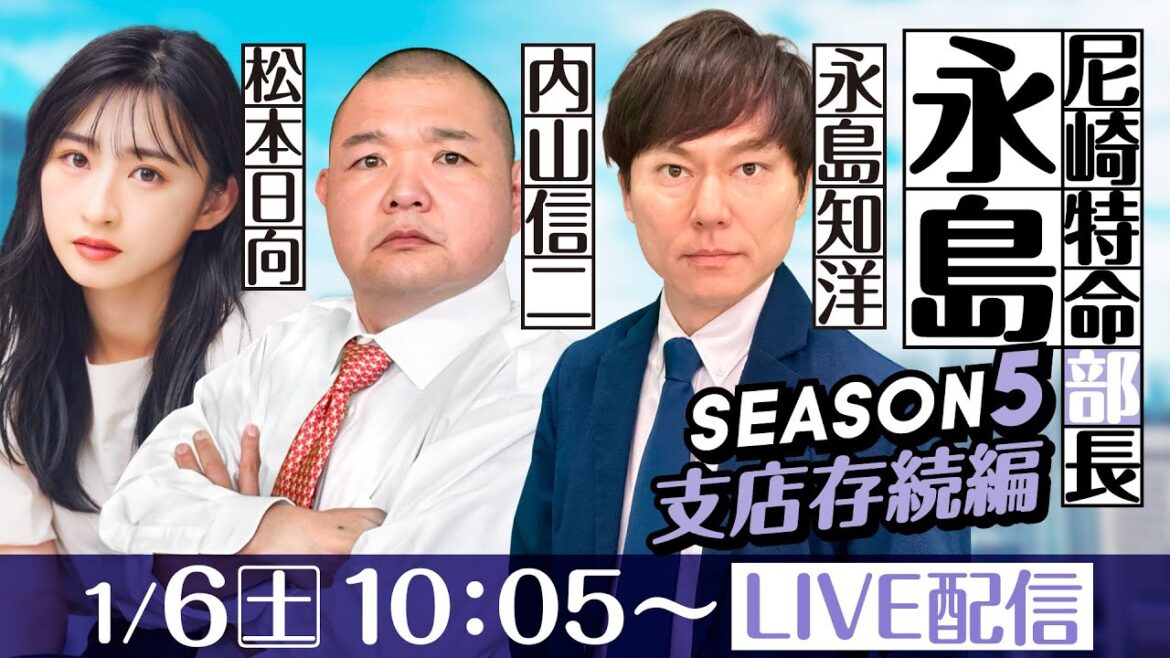 尼崎特命部長 永島 SEASON5 支店存続編 第33話【GⅢオールレディース競走 あまがさきピンクルカップ/3日目】永島知洋&内山信二&松本日向