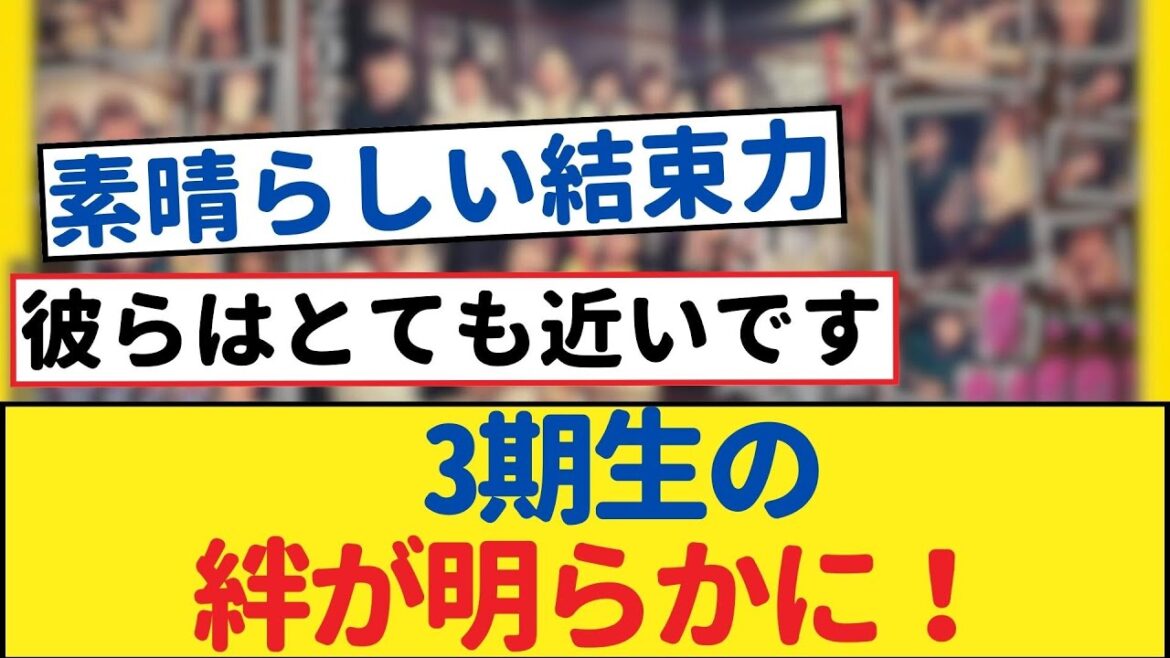 3期生の絆が明らかに!2024年の乃木坂46は最高に楽しみ!【乃木坂工事中・乃木坂 46・乃木坂配信中】