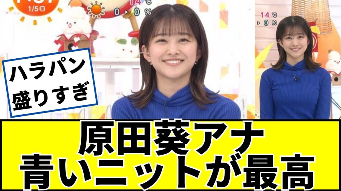 原田葵アナ、青い山が素晴らしいww #2ch #5ch #なんj #ネットの反応