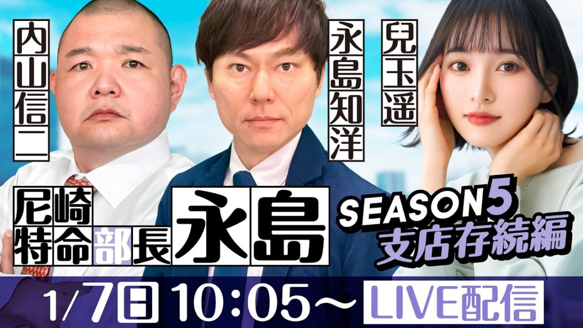 尼崎特命部長 永島 SEASON5 支店存続編 第34話【GⅢオールレディース競走 あまがさきピンクルカップ/4日目】永島知洋&内山信二&兒玉遥