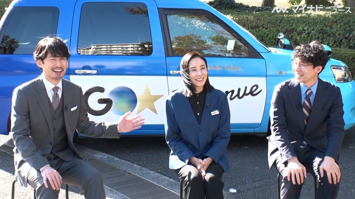 福岡出身・吉田羊の訛りを竹野内豊が完コピ!方言の演技の難しさ明かす タクシーアプリ『GO』新CMインタビュー公開