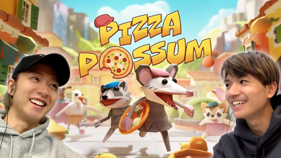 逃げるのは得意!?ピザを盗んでおまわりさんと鬼ごっこ【Pizza Possum】