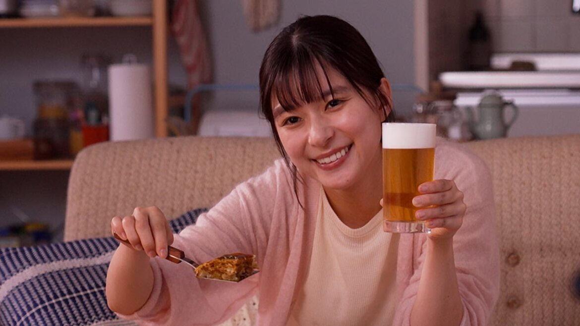 芳根京子、関西弁&福岡弁&広島弁に挑戦! アサヒ生ビール新CM&ウェブムービー