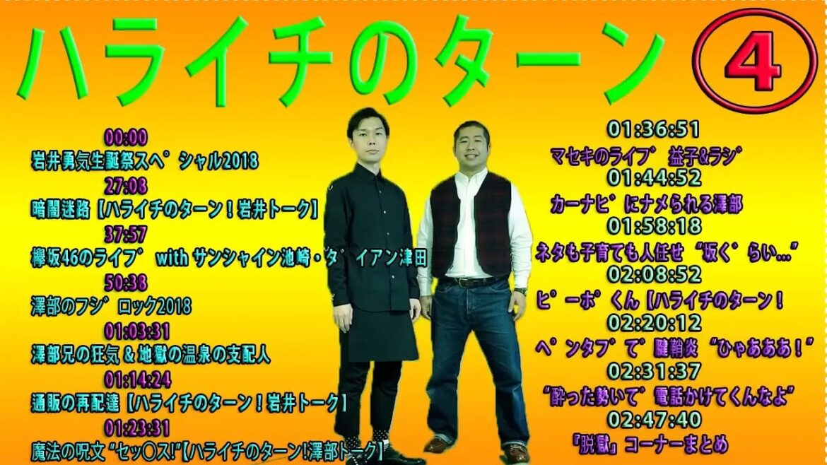 【ハライチのターン!澤部トーク】01:03:31 澤部兄の狂気 地獄の温泉の支配人 お笑いラジオ 04