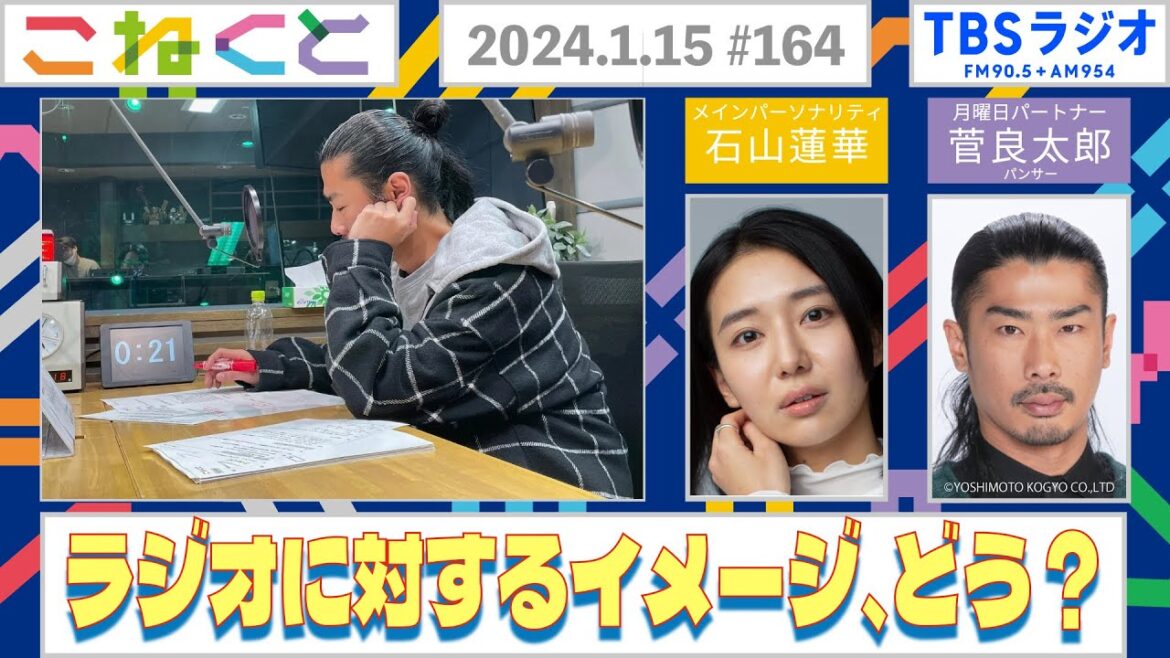 【ラジオに対するイメージ、どう?】(石山蓮華×菅良太郎『こねくと』#164)