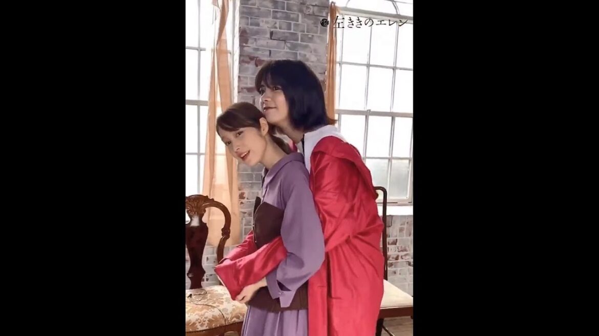 【左ききのエレン】揺られながら番宣する池田エライザと中村ゆりかに癒される