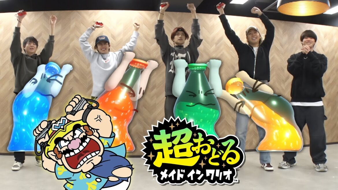 全力で踊る!面白すぎるプチゲーム対決!【超おどる メイド イン ワリオ】