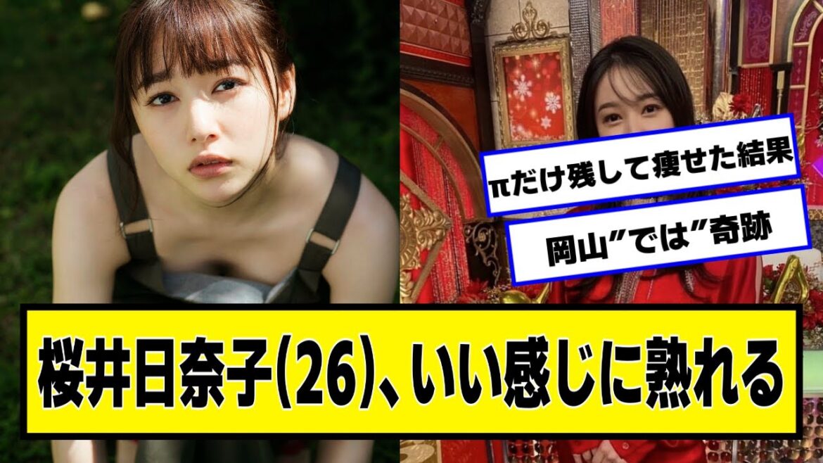 桜井日奈子(26)、熟れる【ネットの反応】#美女bra