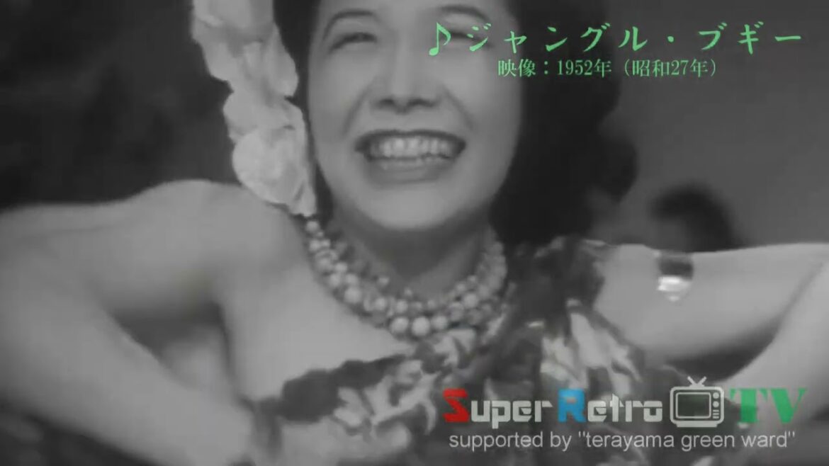 ☆ブギの女王☆ 笠置 シヅ子(シズ子)【4曲メドレー】♪ラッパと娘 // ヘイヘイ・ブギ // ジャングル・ブギー // 東京ブギウギ♪【HD1080/60p相当】
