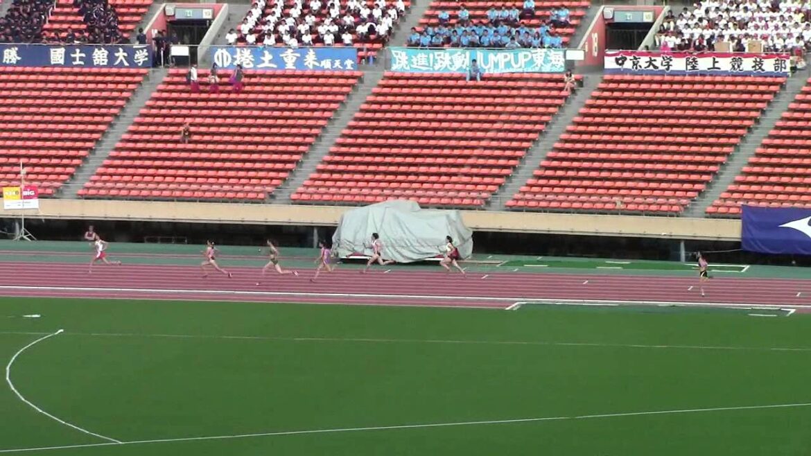 2013日本学生陸上 女子4x400mR 予選2