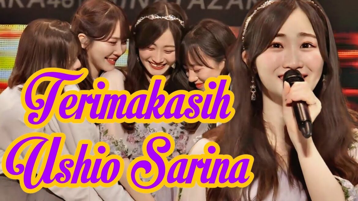 Hinatazaka46 – Chinmoku Shita Koibitoyo | Ushio Sarina Graduation 2023 (Lima Cantik) 日向坂46 ライブ
