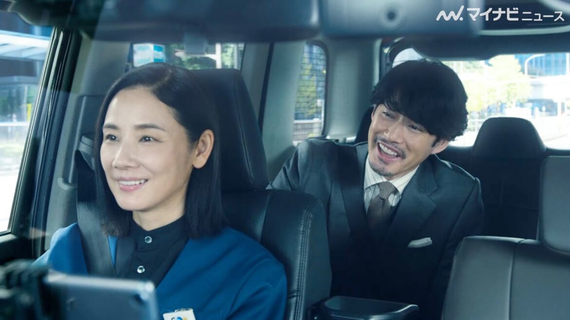 竹野内豊、「どげんする?」博多弁で吉田羊と大盛り上がり! タクシーアプリ『GO』新CM&メイキング映像公開