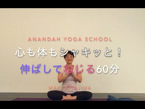 心も体もシャキッと! 伸ばしてねじって60分 ヴィンヤサヨガ