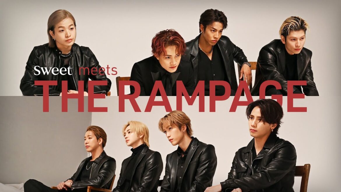 【THE RAMPAGE 】RIKU・山本彰吾・岩谷翔吾・長谷川慎・陣・神谷健太・吉野北人・藤原樹【sweet web撮影ビハインド】