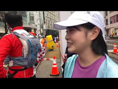 市村 愛里(HKT48 チームH) *熊本城マラソン 2