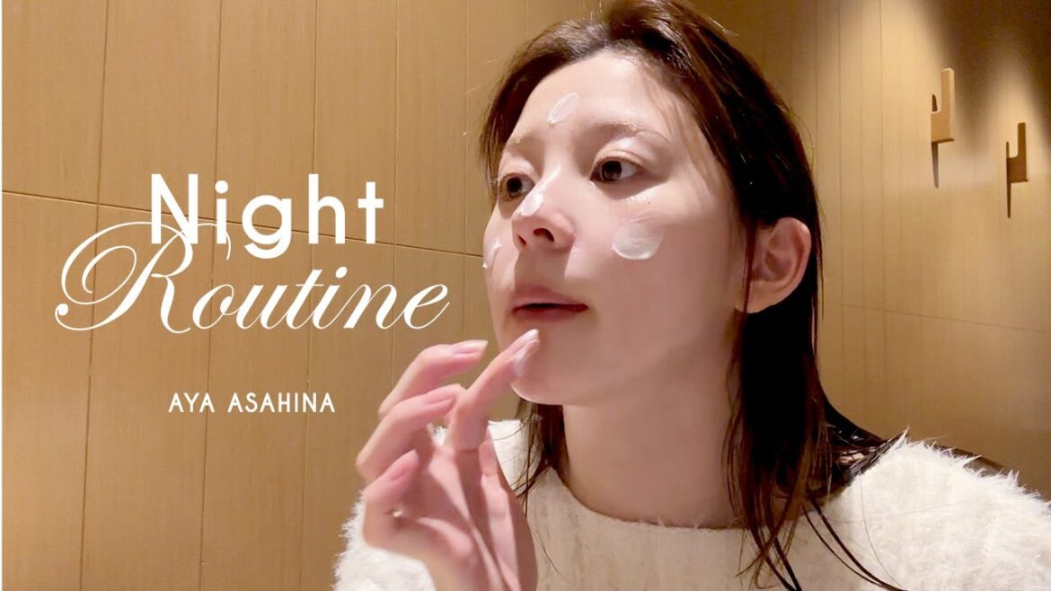 【ナイトルーティーン】とってもシンプルステップのナイトルーティーン🌛【スキンケア】