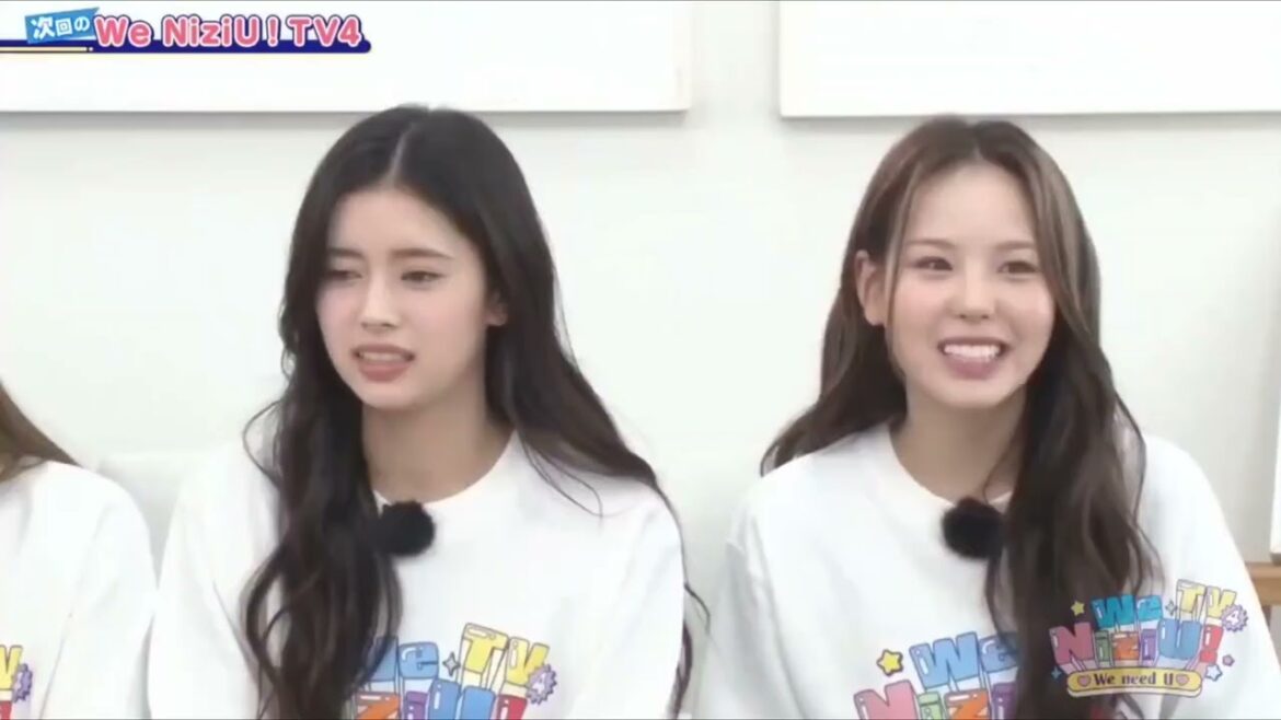 NiziU “We NiziU TV4, Dream debut in KoreaThe second part of close contact!” We NiziU TV4 twitt