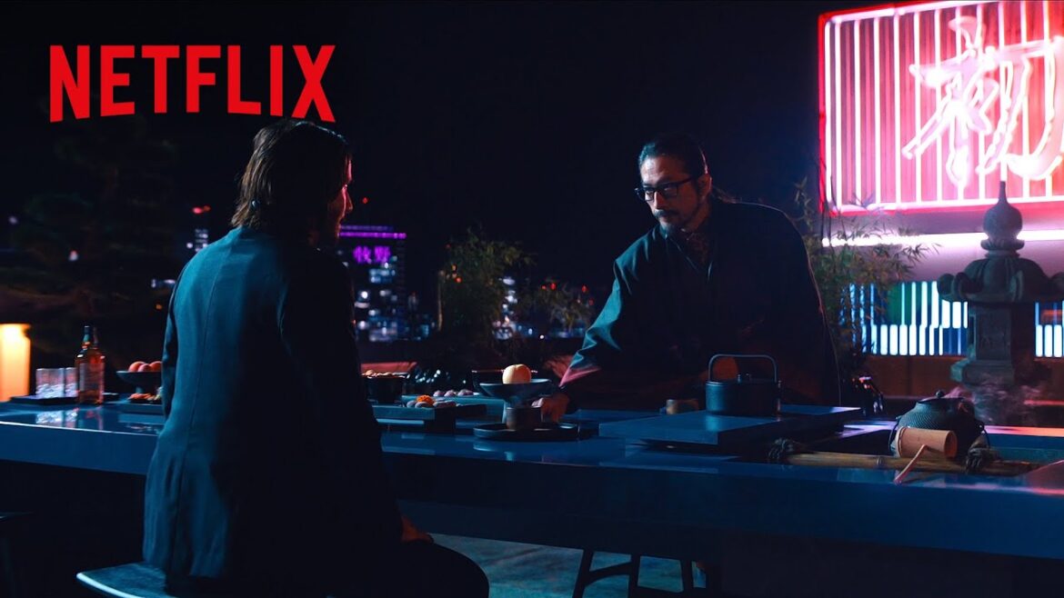 キアヌ・リーヴスと真田広之 – 大阪コンチネンタルでジョンをもてなすシマヅ | ジョン・ウィック: コンセクエンス | Netflix Japan