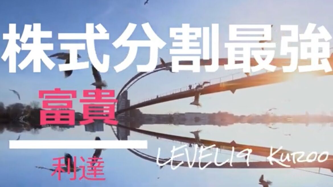Lv19【株式分割最強】『ジョージソロス氏の理論で金融ショックをチャンスにする。さらに複利と相乗効果で資産を増やす。』