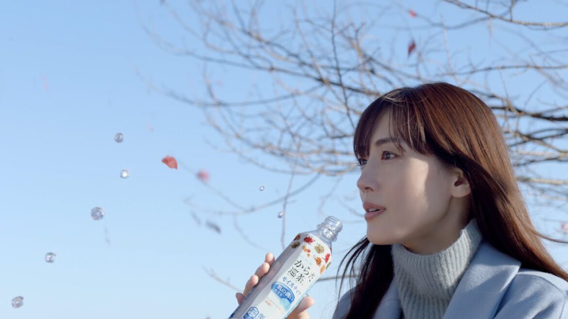 綾瀬はるか「からだ巡茶 モイスティア」新CM『冬の乾燥』篇