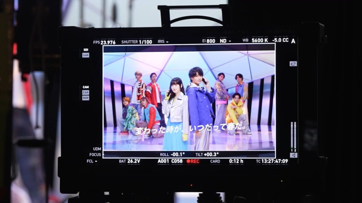 ahamoWEB動画「ahamo meets BE:FIRST」篇メイキングムービー