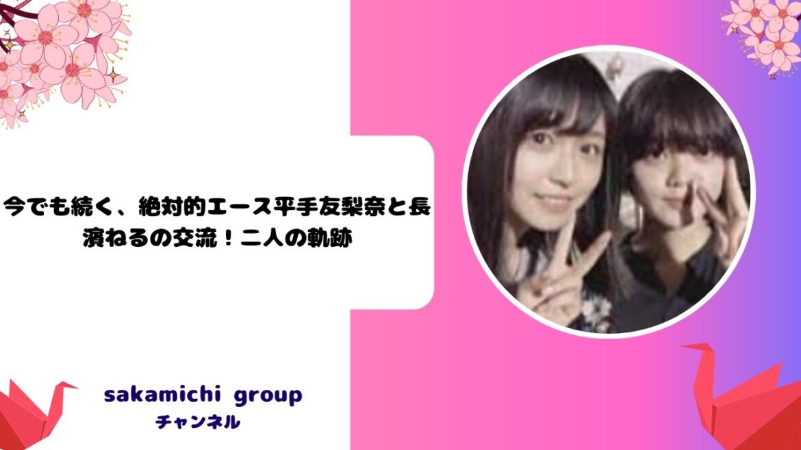 交流続く、絶対的エース平手友梨奈と長濱ねる(てちねる)!二人の軌跡