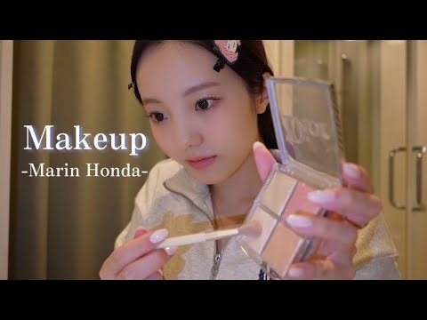 透明感たっぷりツヤ肌ナチュラルメイク🧊