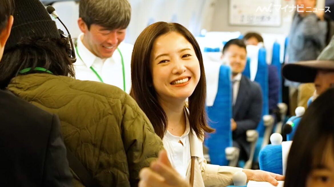 吉高由里子、座る席を間違えるハプニング発生!動く新幹線でのレアな撮影の裏側 JR東海新CM&メイキング公開