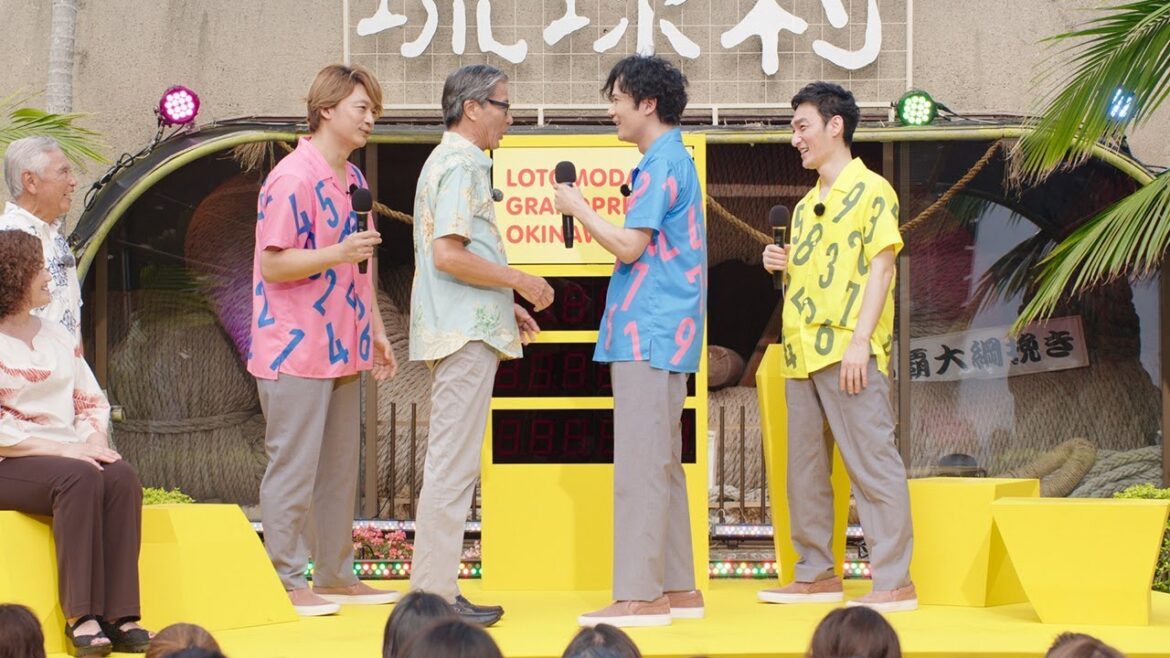 稲垣吾郎&草なぎ剛&香取慎吾、全編フリートークの160秒ウェブCM公開 沖縄上陸で「ロトもだち選手権」