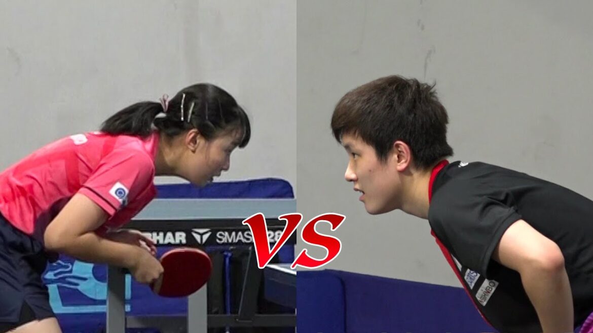 【張本智和(兄)vs 張本美和(妹)】久々のガチ兄妹対決が実現!?|WTTコンテンダー チュニス2022
