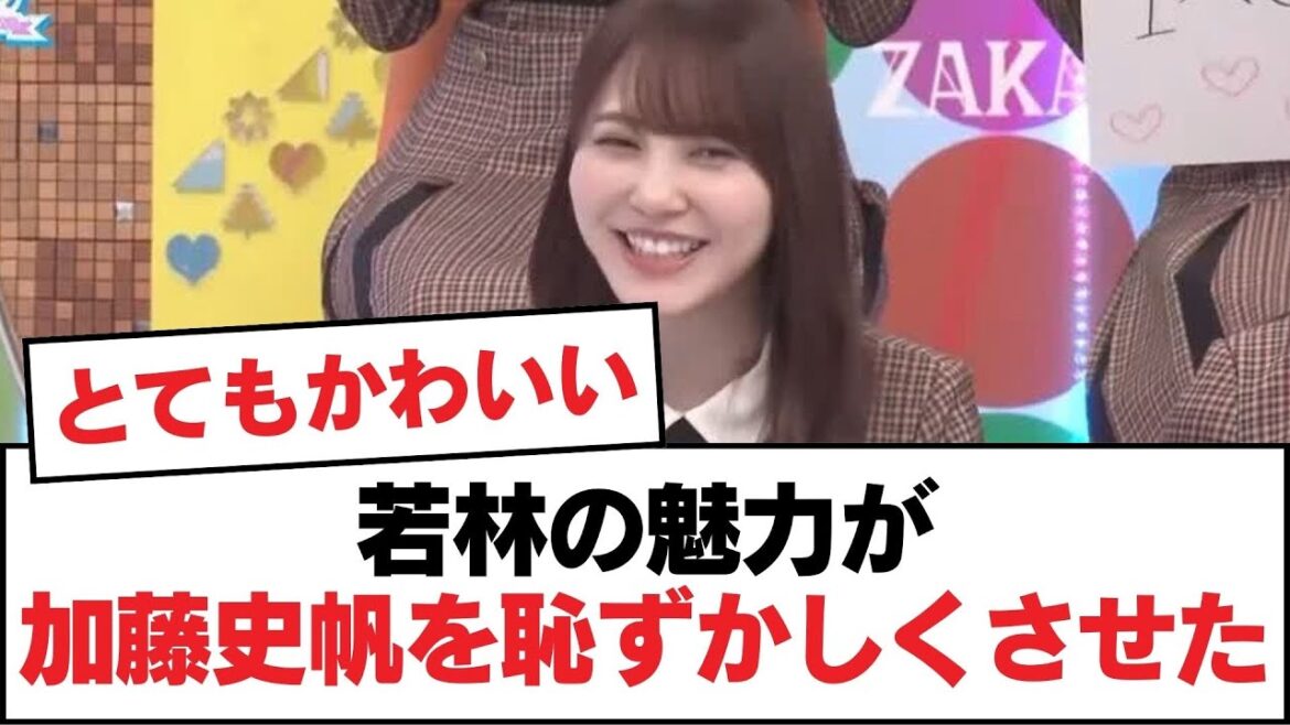 【日向坂46】若林の魅力が加藤史帆を恥ずかしくさせた【日向坂・日向坂で会いましょう】