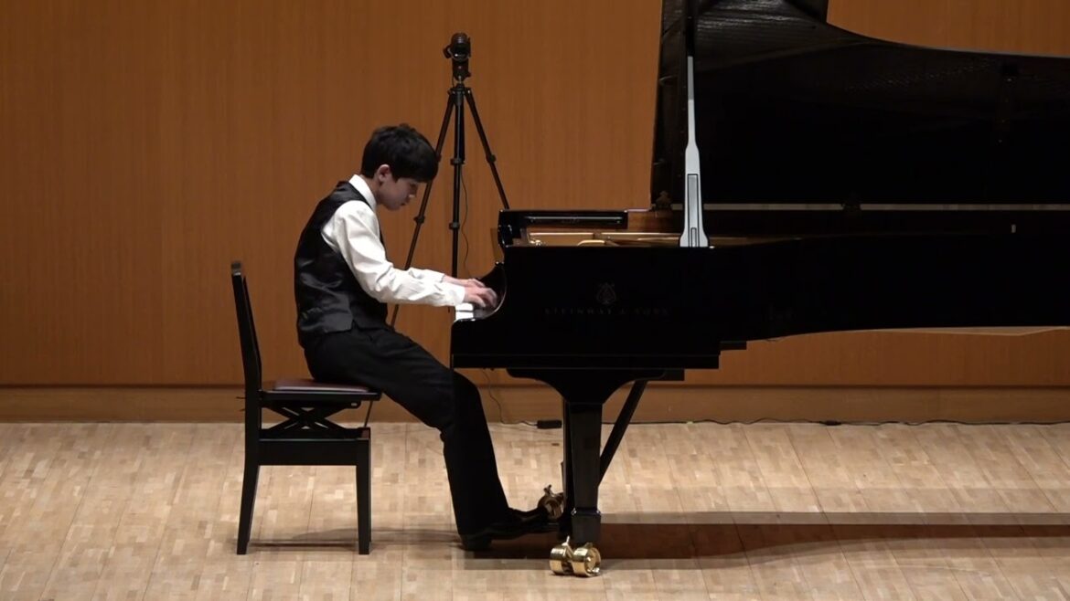 全日本ピアノコンクール2022 中学生部門 銀賞 羽中田 樹
