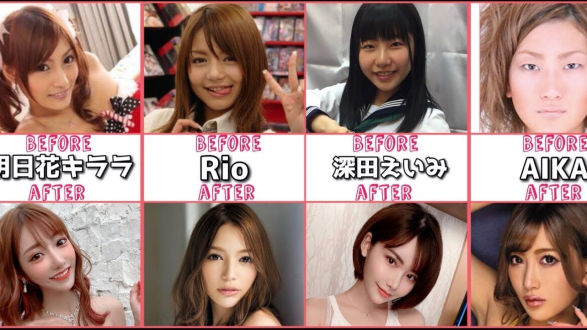 Aから始まる女優【整形ビフォーアフター】