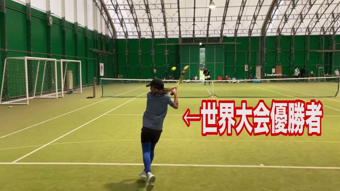 怪物登場!世界大会で優勝している9歳の女の子と試合した
