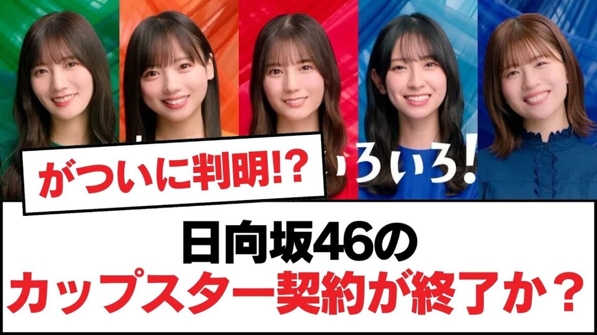 日向坂46のカップスター契約が終了か?【日向坂・日向坂で会いましょう】