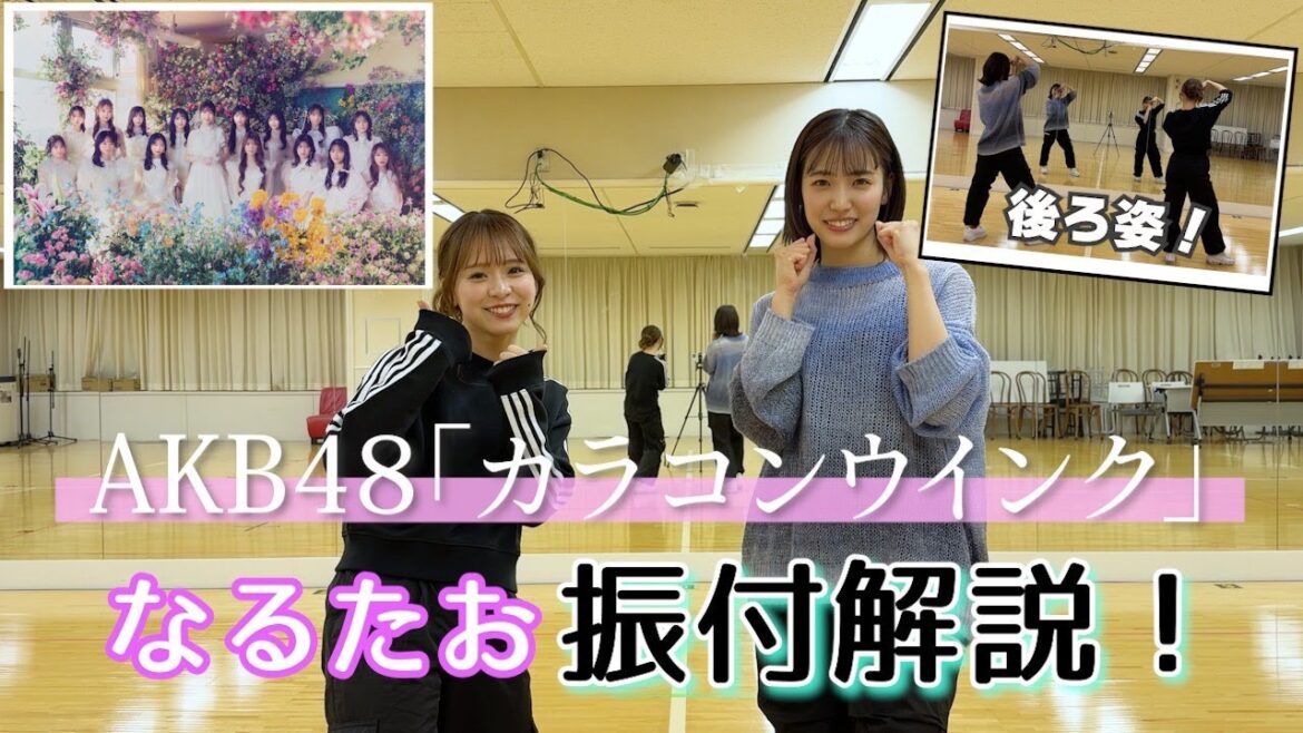 【AKB48】「カラコンウインク」振付解説!