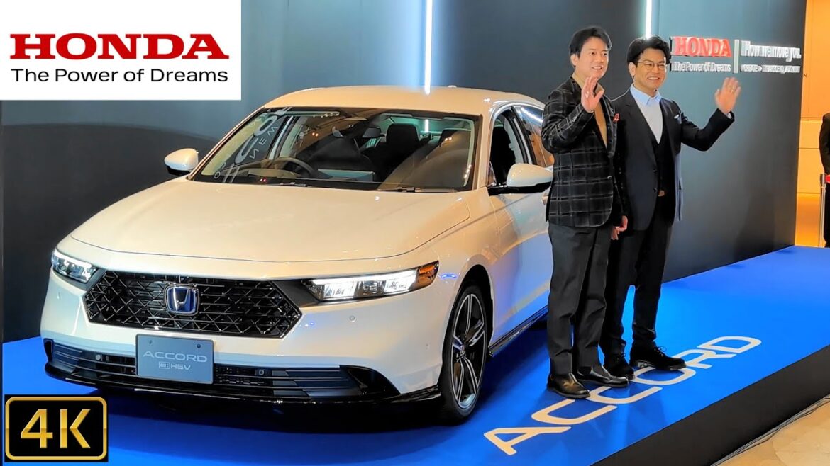 4K【本田技研工業(HONDA):NSXオーナーの唐沢寿明氏が新型ACCORDの先進機能を体験‼】Honda NEW 「ACCORD」発売記念特別イベント 2024.3.7 @東京ミッドタウン日比谷