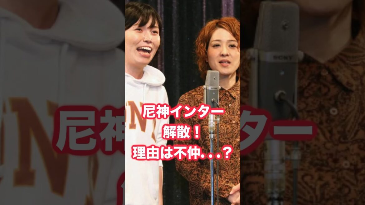 尼神インター解散!理由は不仲…? #尼神インター #お笑い #お笑い芸人
